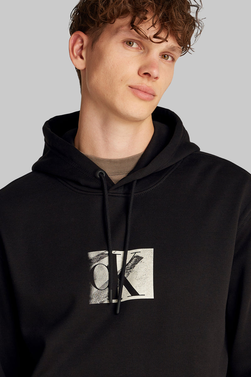 Sweat à capuche Noir - Calvin Klein