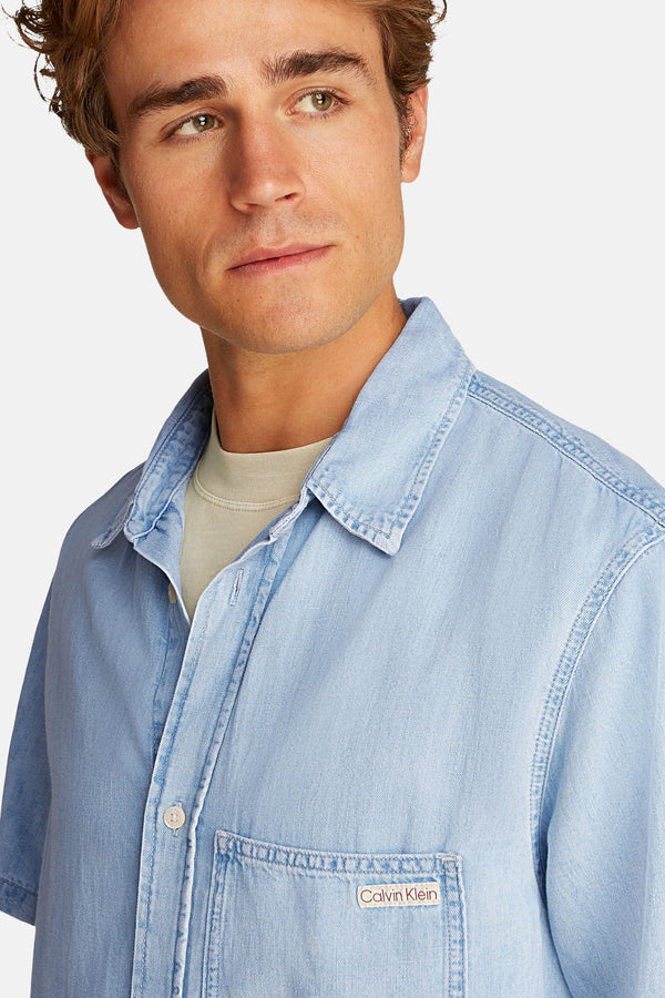 Chemise en jean Light blue denim - Calvin Klein