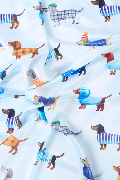 Foulard - bleu