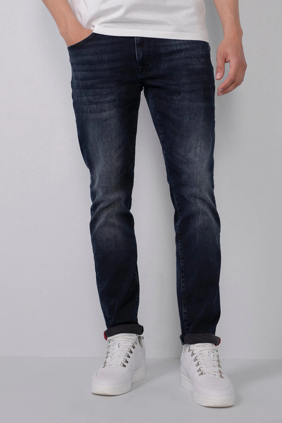 jackson - blue black denim