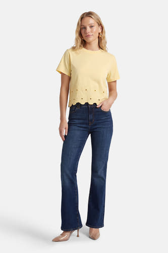 T-shirt à manches courtes - jaune