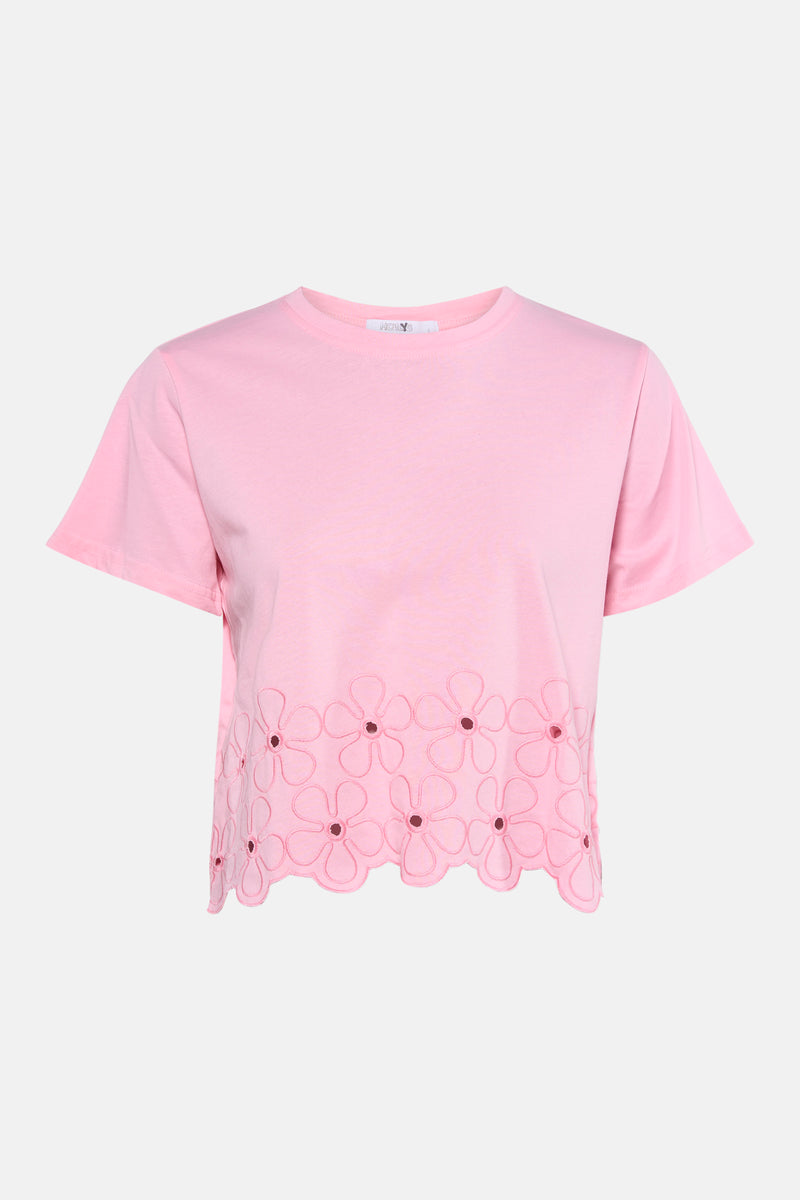 T-shirt à manches courtes - rose