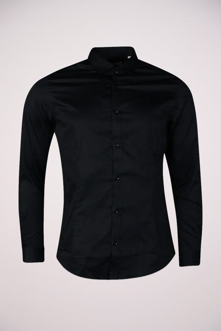 Chemise (manches longues) Noir - PREMIUM by JACK & JONES