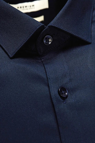 Chemise &agrave; manches longues - bleu