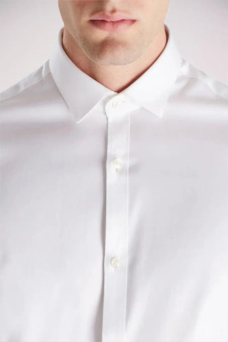 Chemise &agrave; manches longues - blanc