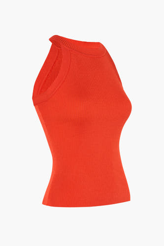 Top - orange