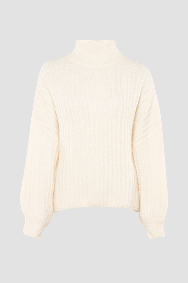 Pull col O Beige - MILLENIUM