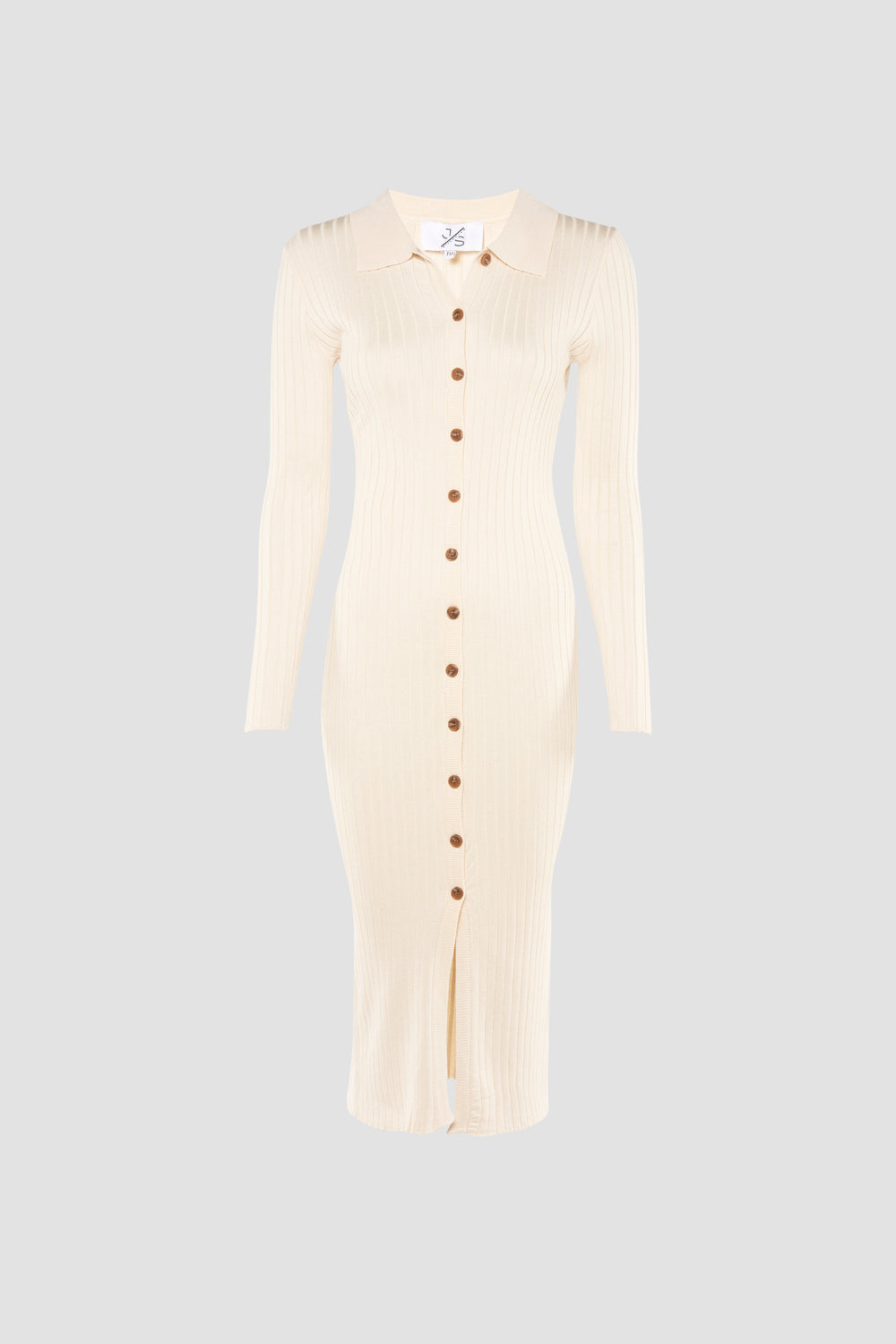 Robes manches longues Beige - MILLENIUM