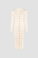 Robes manches longues Beige - MILLENIUM