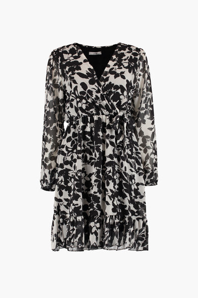 Robe &agrave; manches longues - blanc