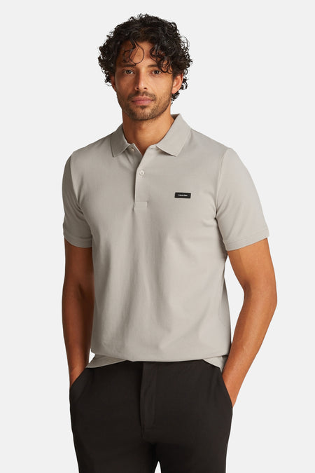 Polo à manches courtes - Beige