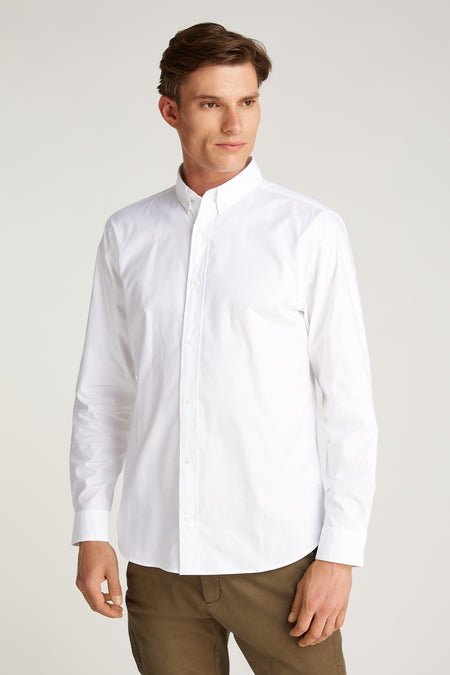 Chemise (manches longues) Blanc - Calvin Klein