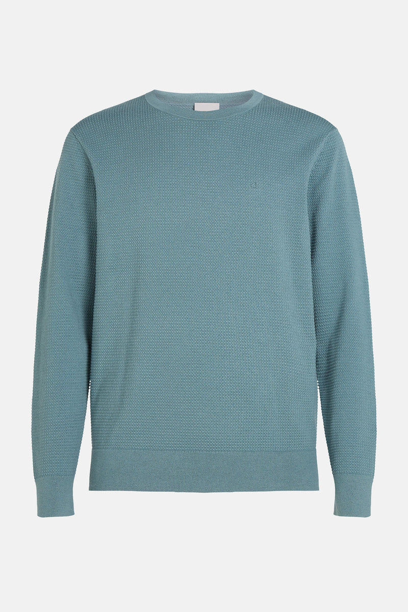 Sweat col O Bleu - Calvin Klein