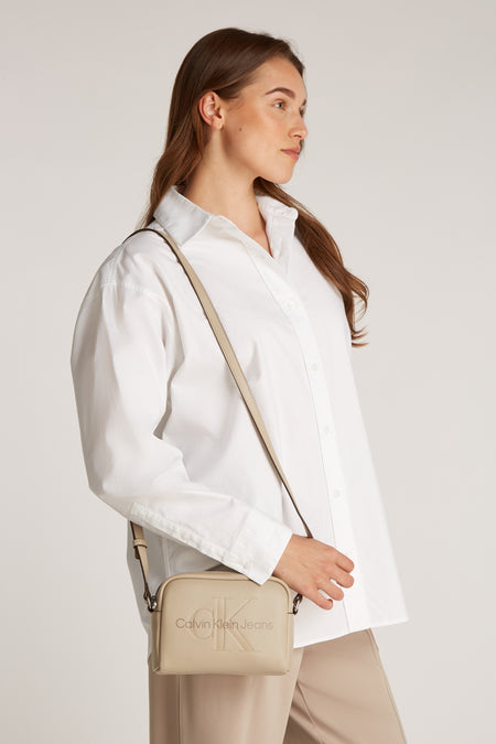 Sac à bandoulière Beige - Calvin Klein