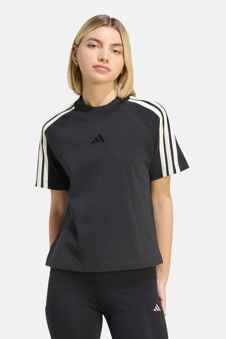 Top uni manche courte noir - ADIDAS