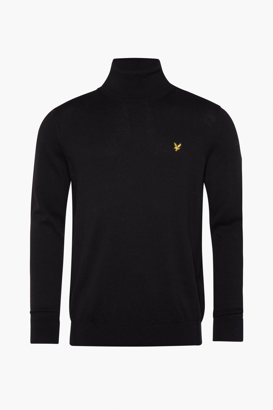 Pull col roulé noir - LYLE & SCOTT
