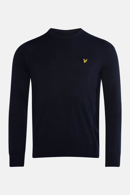 Pull col O bleu - LYLE & SCOTT
