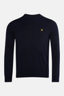 Pull col O bleu - LYLE & SCOTT