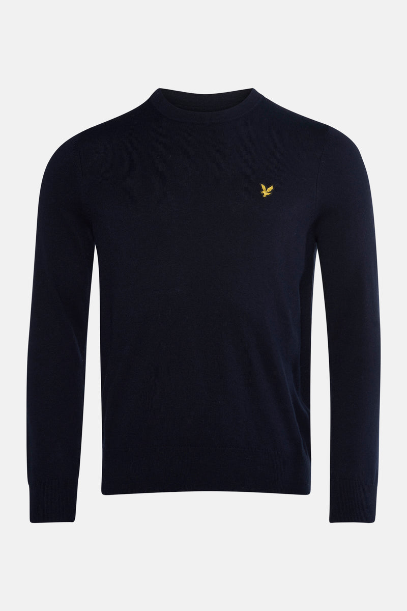 Pull col O bleu - LYLE & SCOTT
