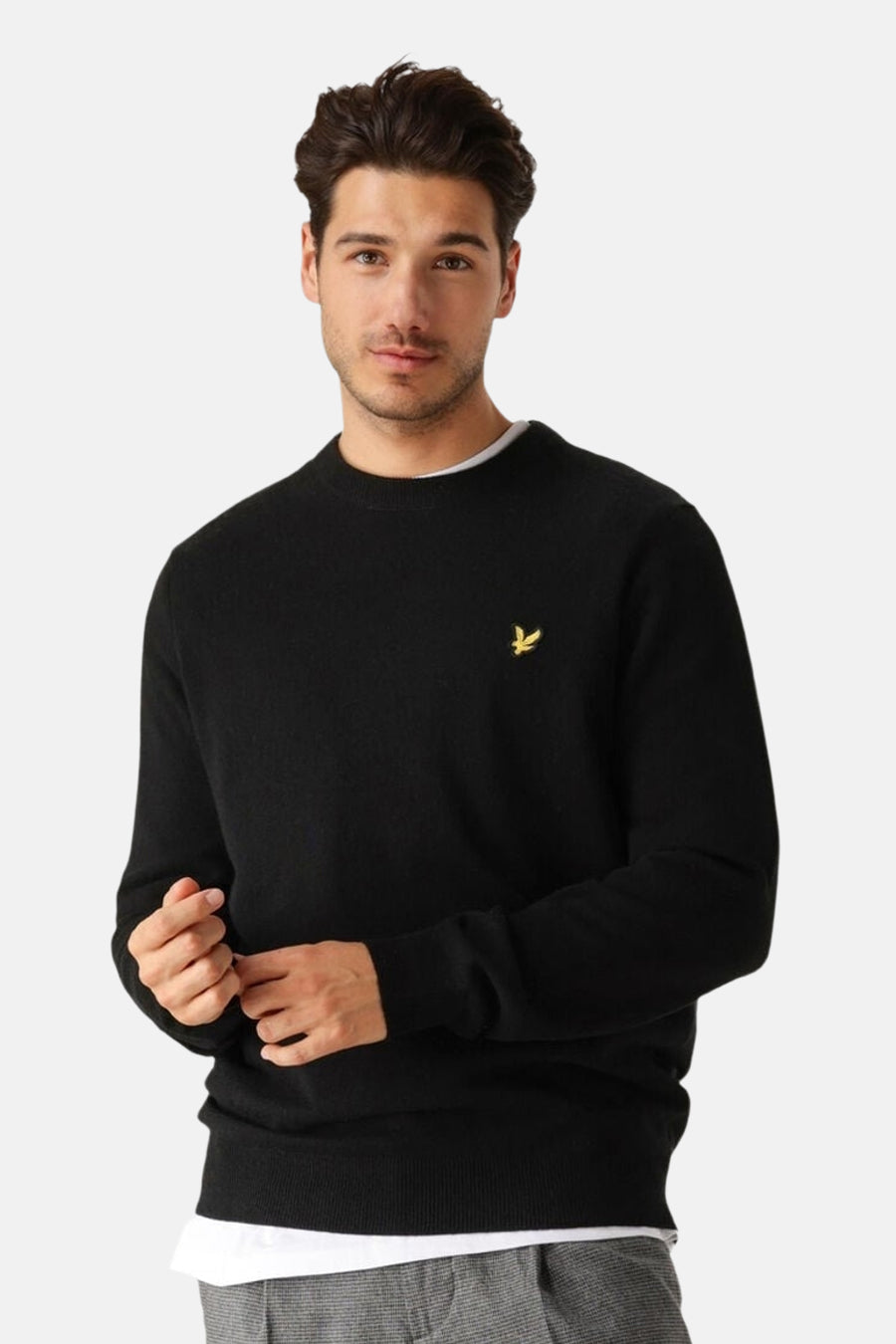 Pull col O - noir