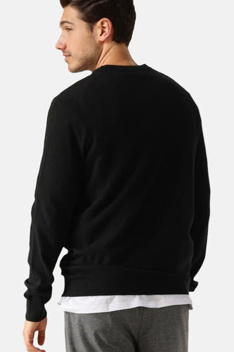 Pull col O - noir