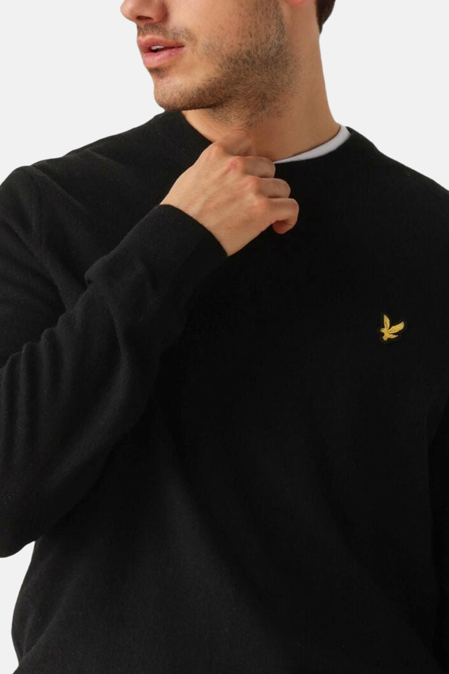 Pull col O - noir