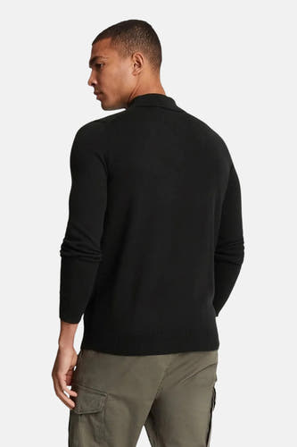 Pull col V bleu - LYLE & SCOTT
