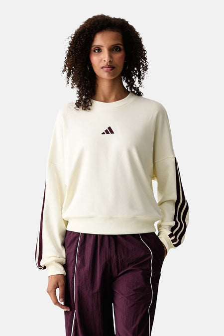 Sweat col O - écru