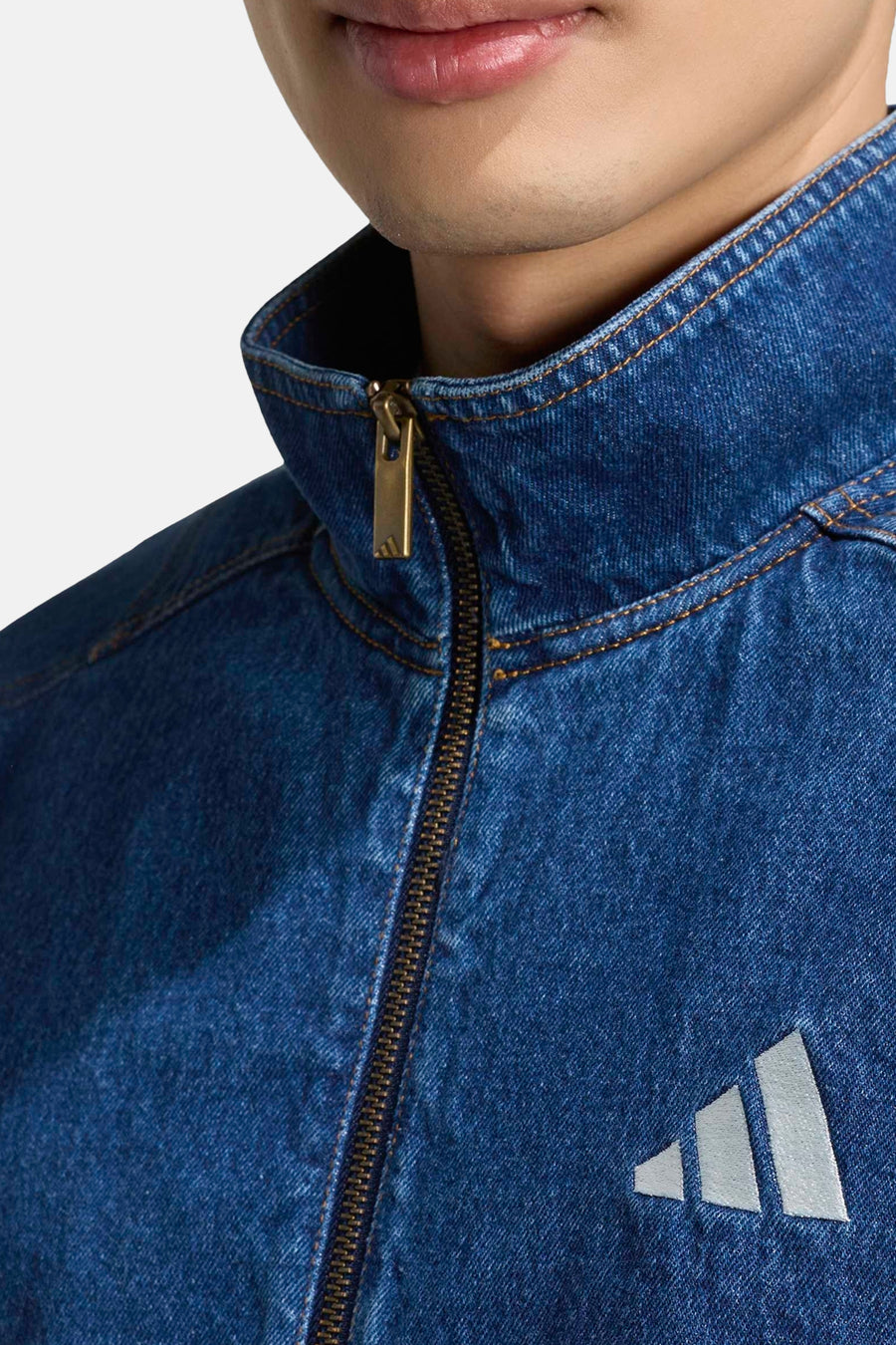 Veste courte - mid blue denim