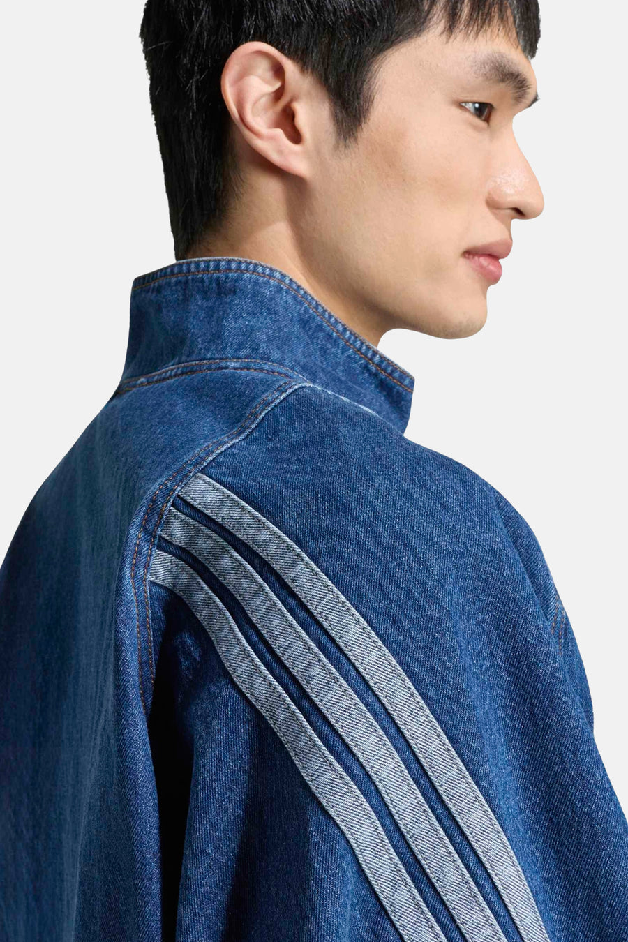 Veste courte - mid blue denim