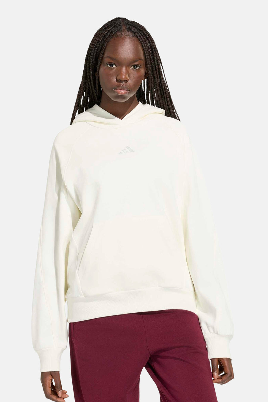 Sweat à capuche - écru