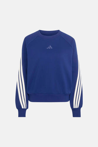 Sweat col O - bleu