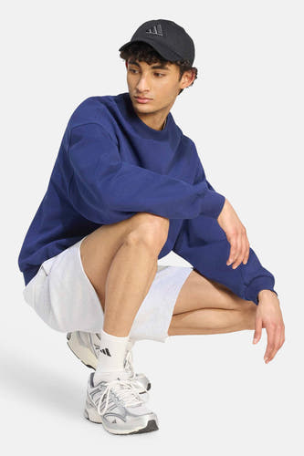 Sweat col O - bleu