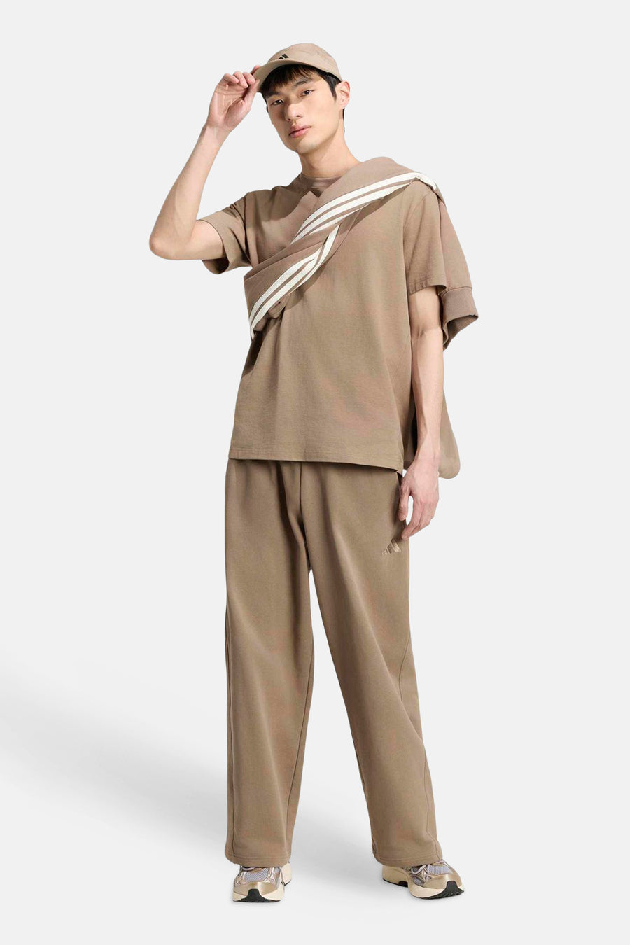 Pantalon jogging - brun