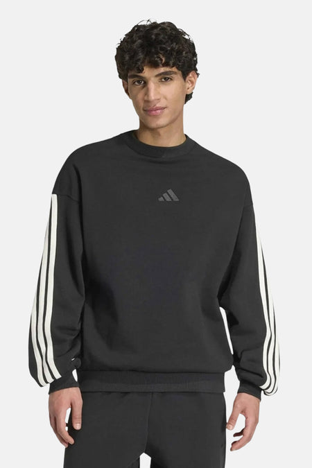 Sweat col O - noir