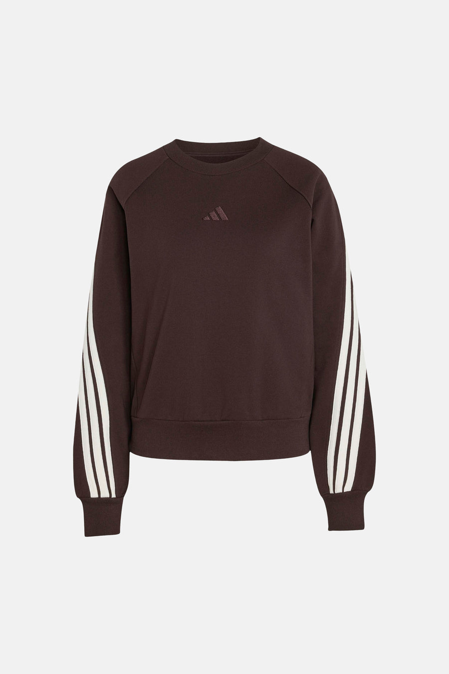Sweat col O - brun