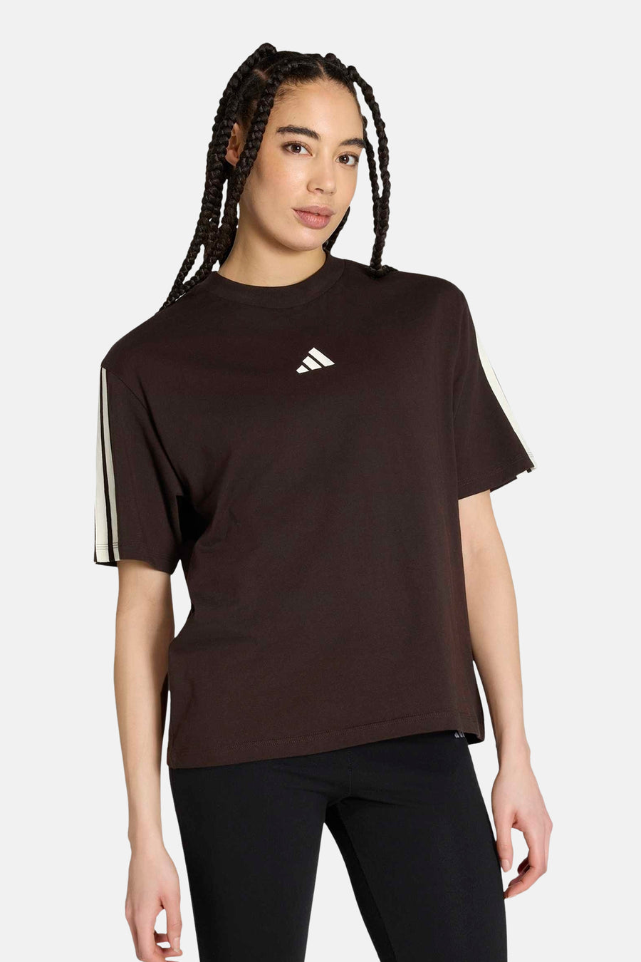 T-shirt à manches courtes - brun