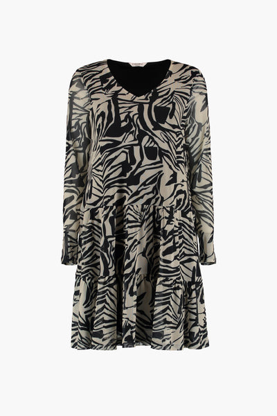 Robes manches longues Beige - ZABAIONE