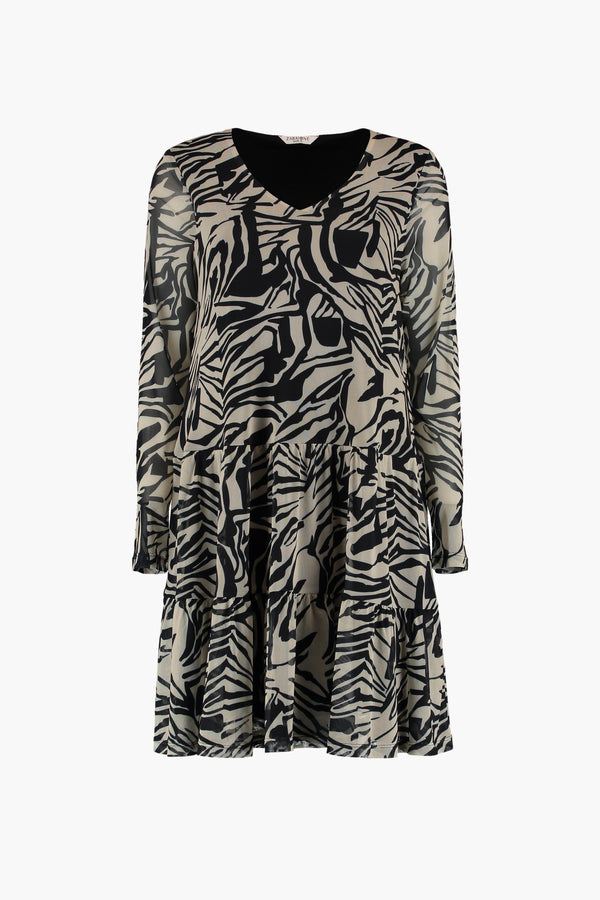 Robes manches longues Beige - ZABAIONE