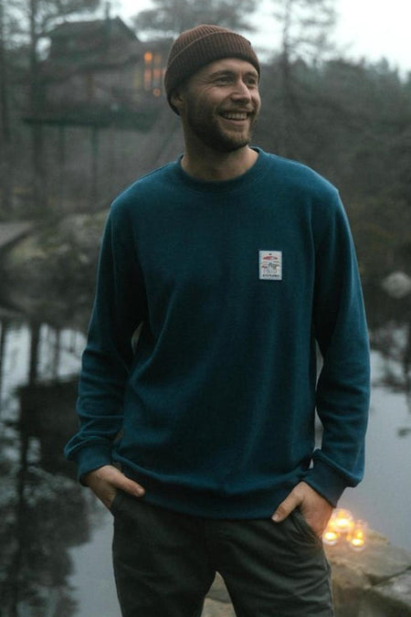 Sweat col O bleu - LAKOR