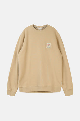 Sweat col O - Beige