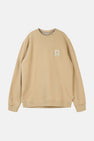 Sweat col O - Beige