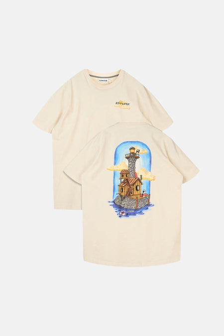 T-shirt à manches courtes - écru