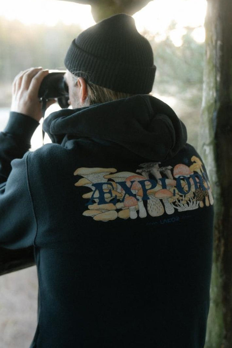 Sweat à capuche - noir