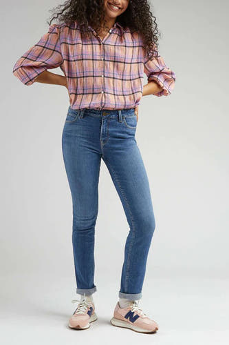 ELLY - mid blue denim