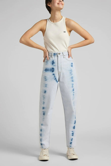 Jean mom - multicolore