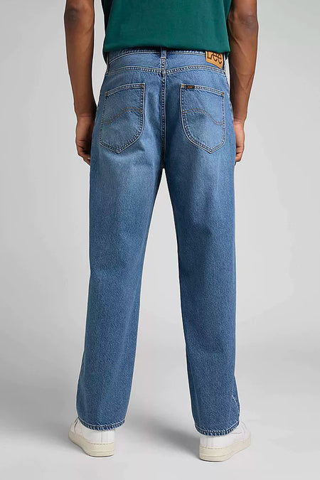 Jean &agrave; coupe droite - gris