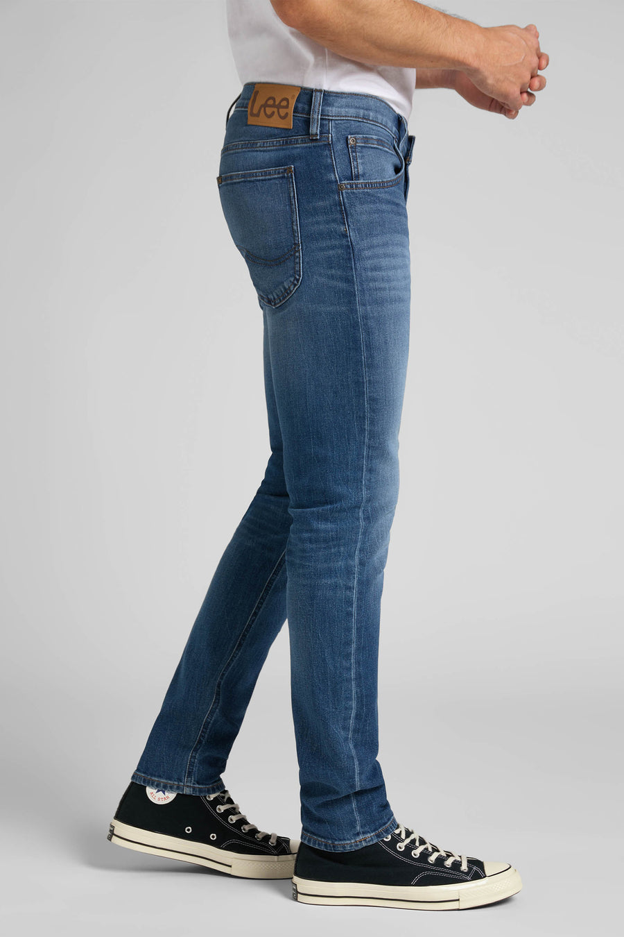 LUKE - denim bleu moyen