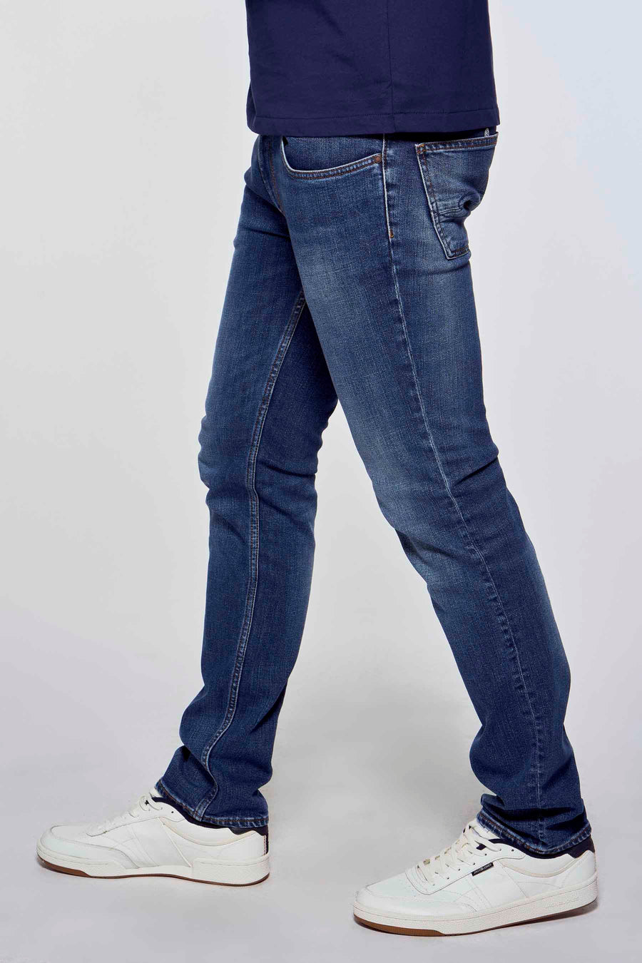 Jean slim - denim bleu moyen