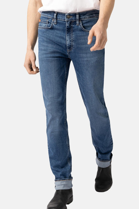 Jeans straight mid blue denim - Lee Cooper®